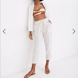 Madewell Beach Cover-Up Track Trousers